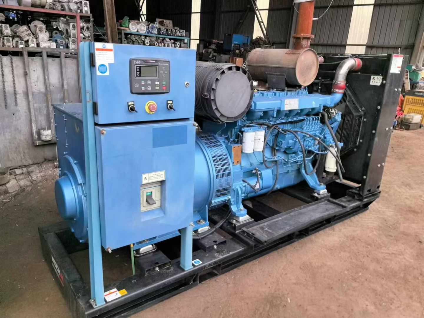 东英镇500kW 柴油发电机组可带动设备功率的计算公式是什么？