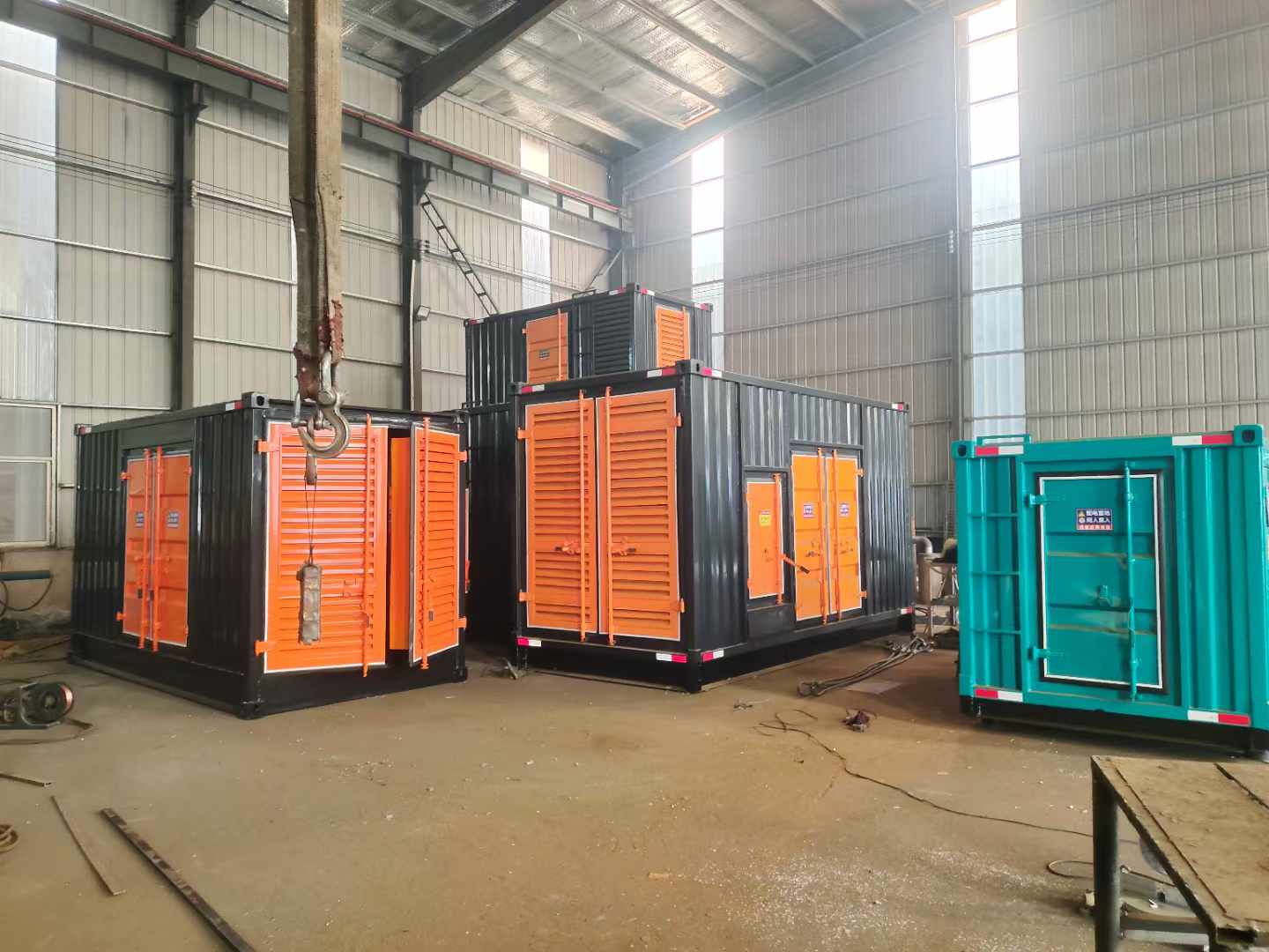 东英镇500kw柴油发电机组可以带动多少功率设备？